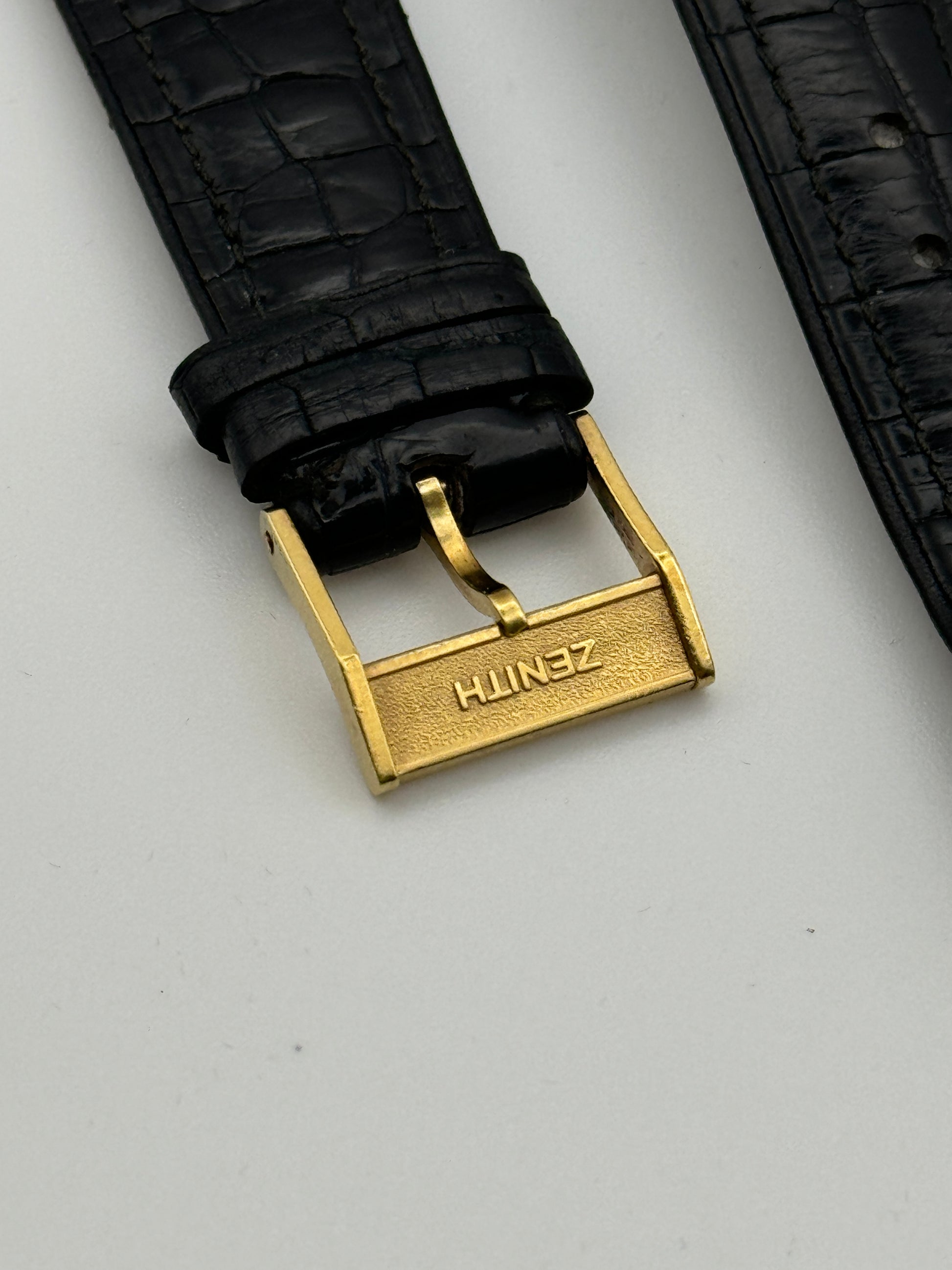 zenith cinturino strap 18mm fibbia 14mm