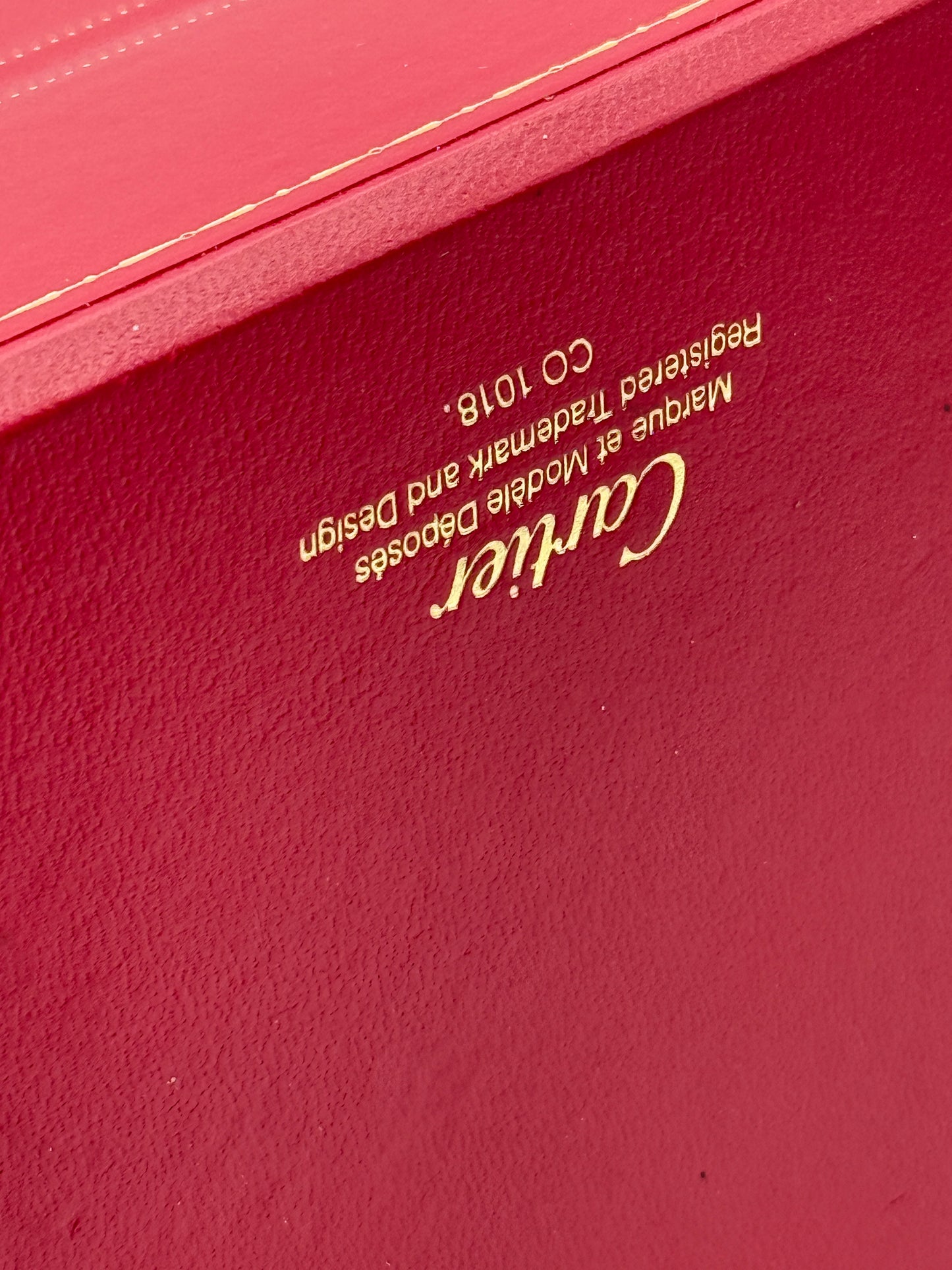 cartier pasha watch box scatola red co1018