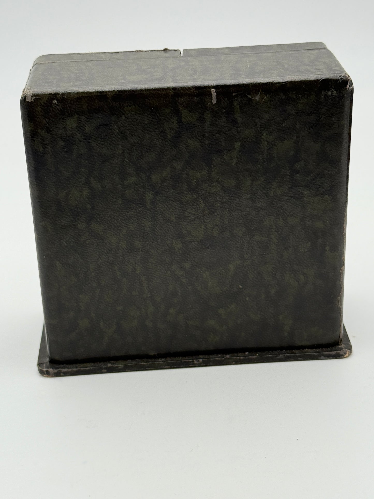 imhof table clock enamel watch box rare alarm reveil vintage