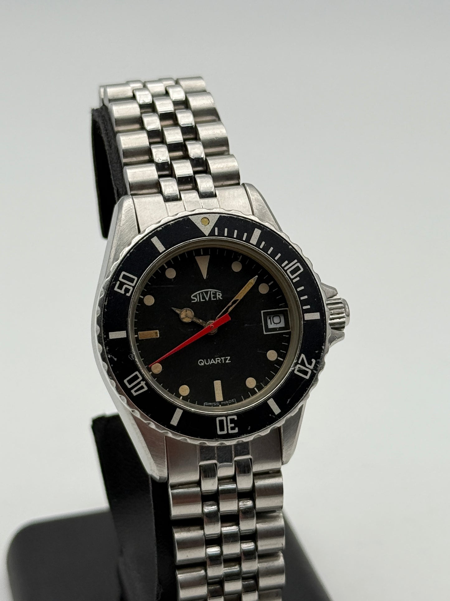 silver diver mrp brevet swiss made