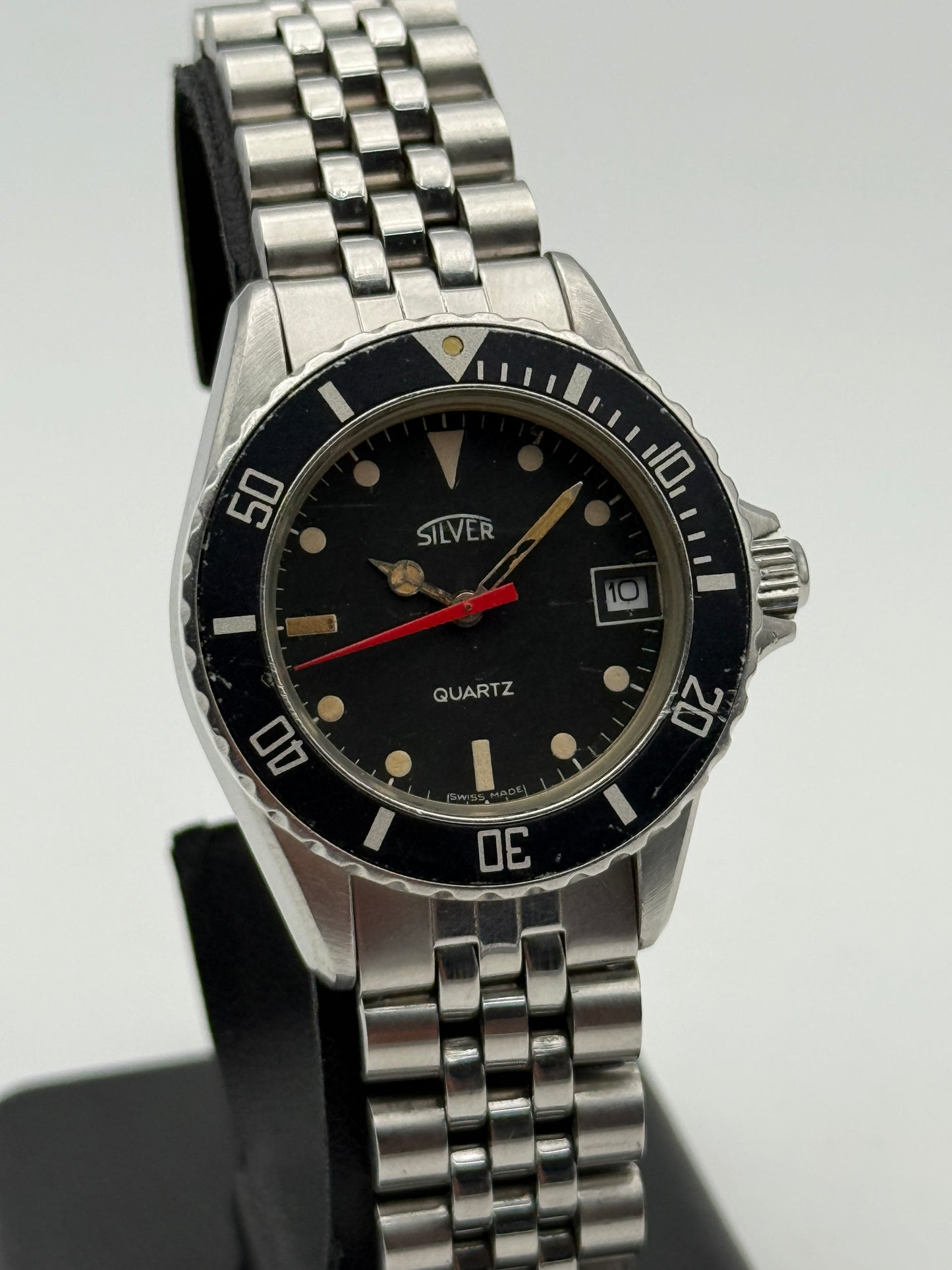 silver diver mrp brevet swiss made