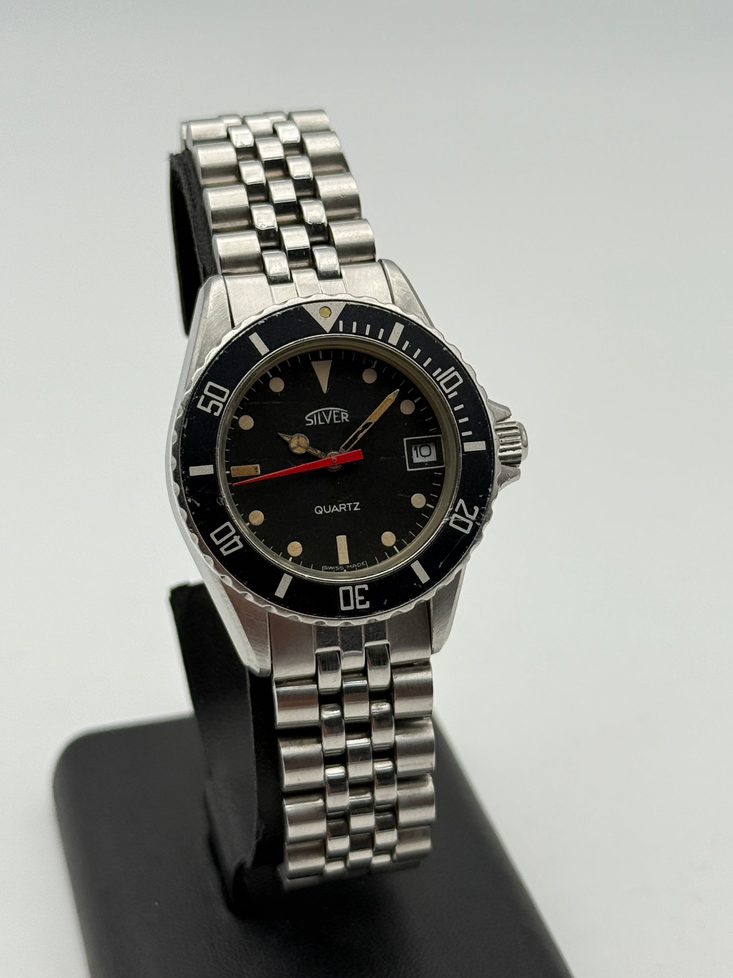 silver diver mrp brevet swiss made