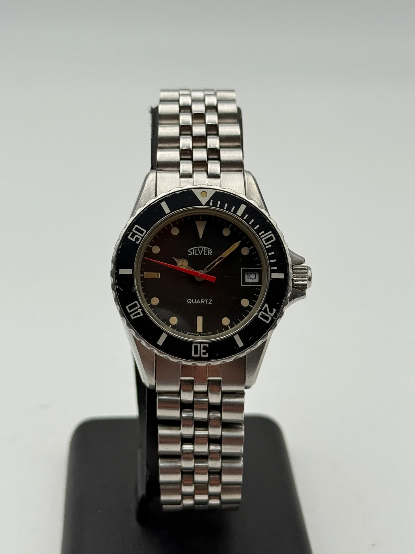 silver diver mrp brevet swiss made