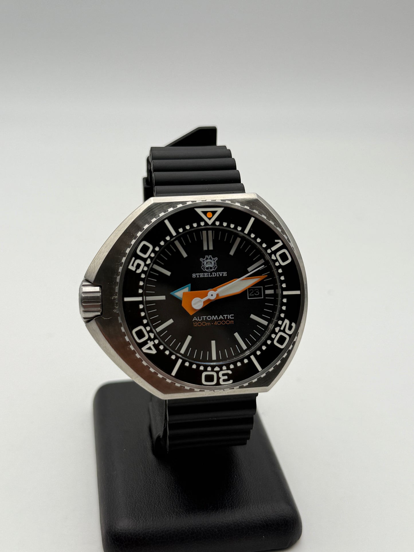 steeldive ploprof SD1985 Big Automatic Mechanical Wristwatch Ceramic Bezel  1200mt sub