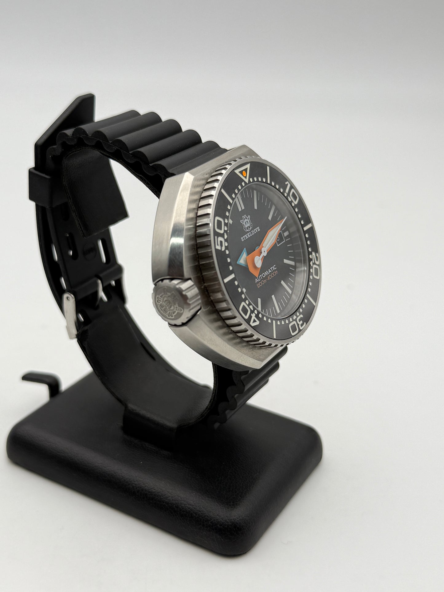 steeldive ploprof SD1985 Big Automatic Mechanical Wristwatch Ceramic Bezel  1200mt sub
