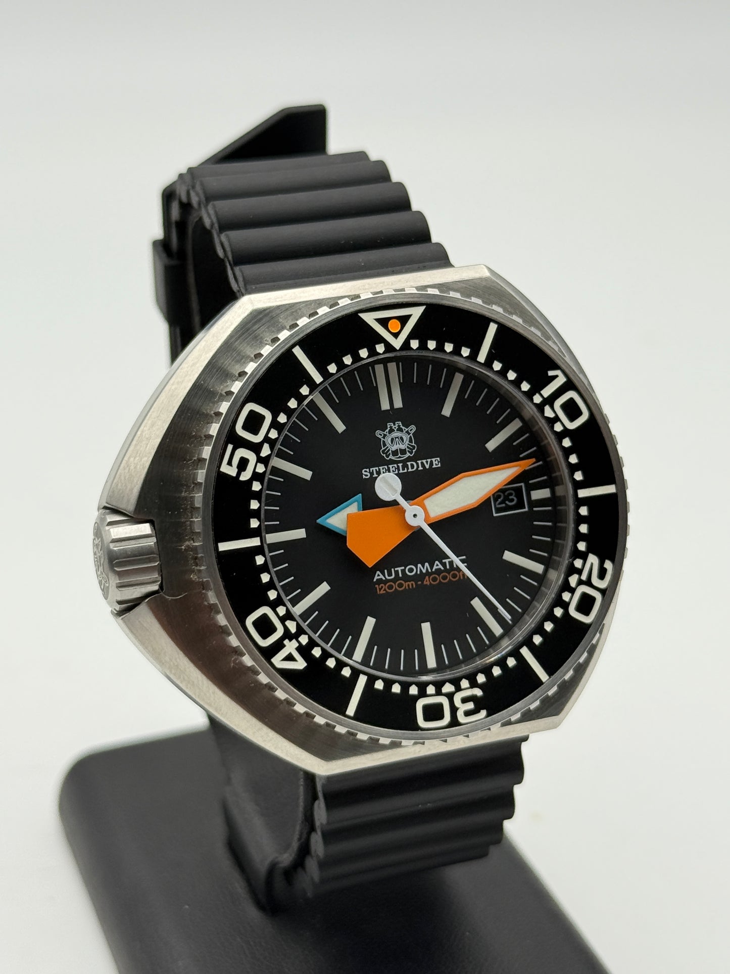 steeldive ploprof SD1985 Big Automatic Mechanical Wristwatch Ceramic Bezel  1200mt sub
