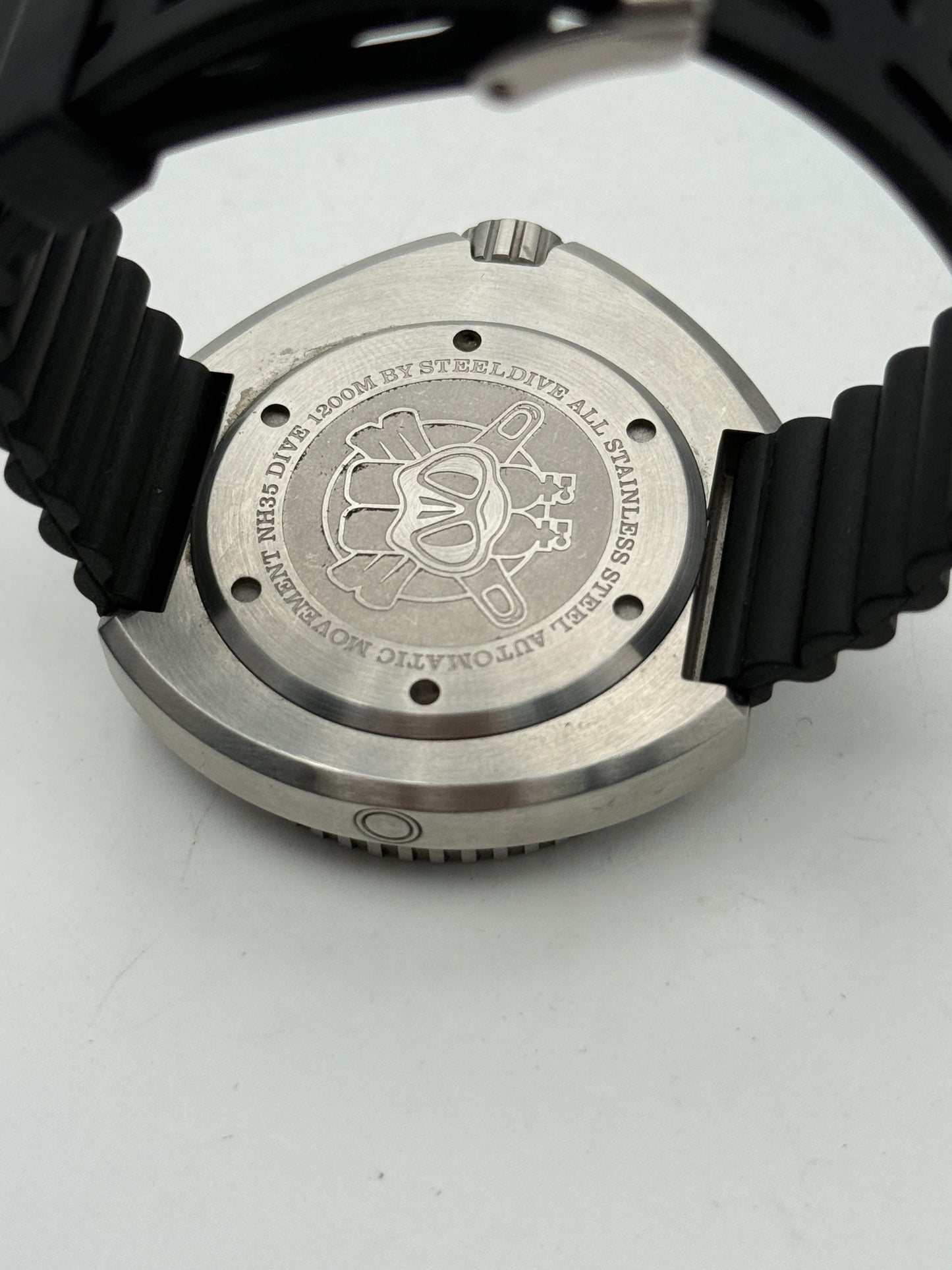 steeldive ploprof SD1985 Big Automatic Mechanical Wristwatch Ceramic Bezel  1200mt sub