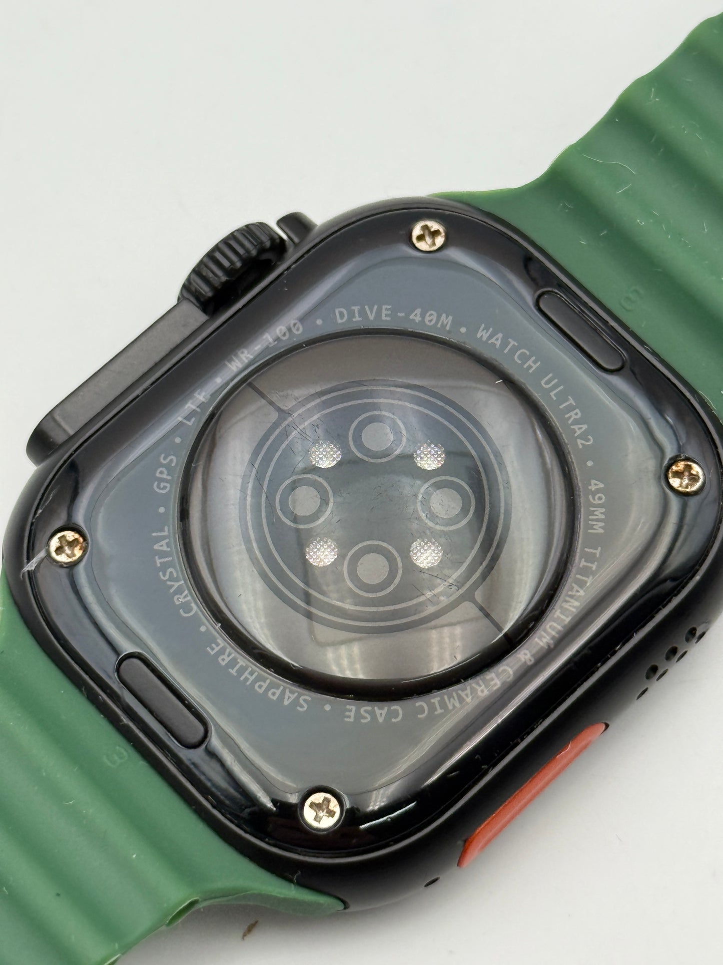 watch ultra due 49mm titanium ceramic case sapphire crystal wr 100 dive 40m
