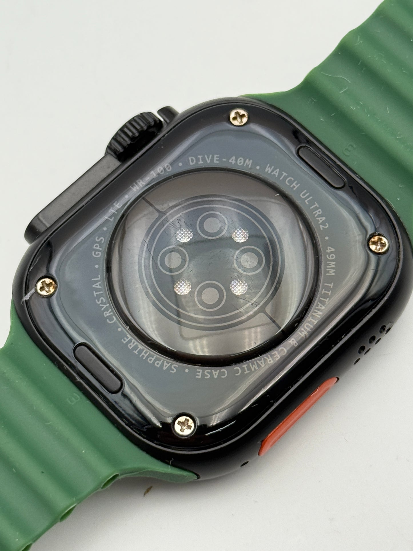 watch ultra due 49mm titanium ceramic case sapphire crystal wr 100 dive 40m