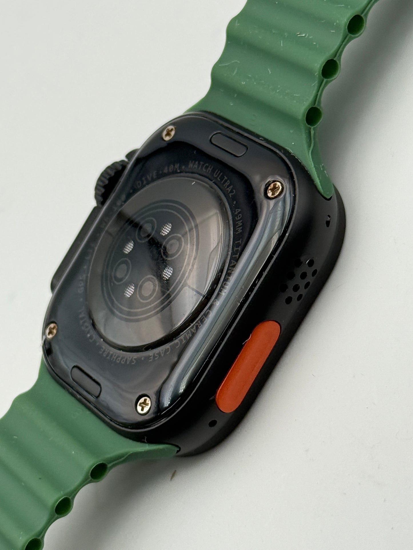 watch ultra due 49mm titanium ceramic case sapphire crystal wr 100 dive 40m