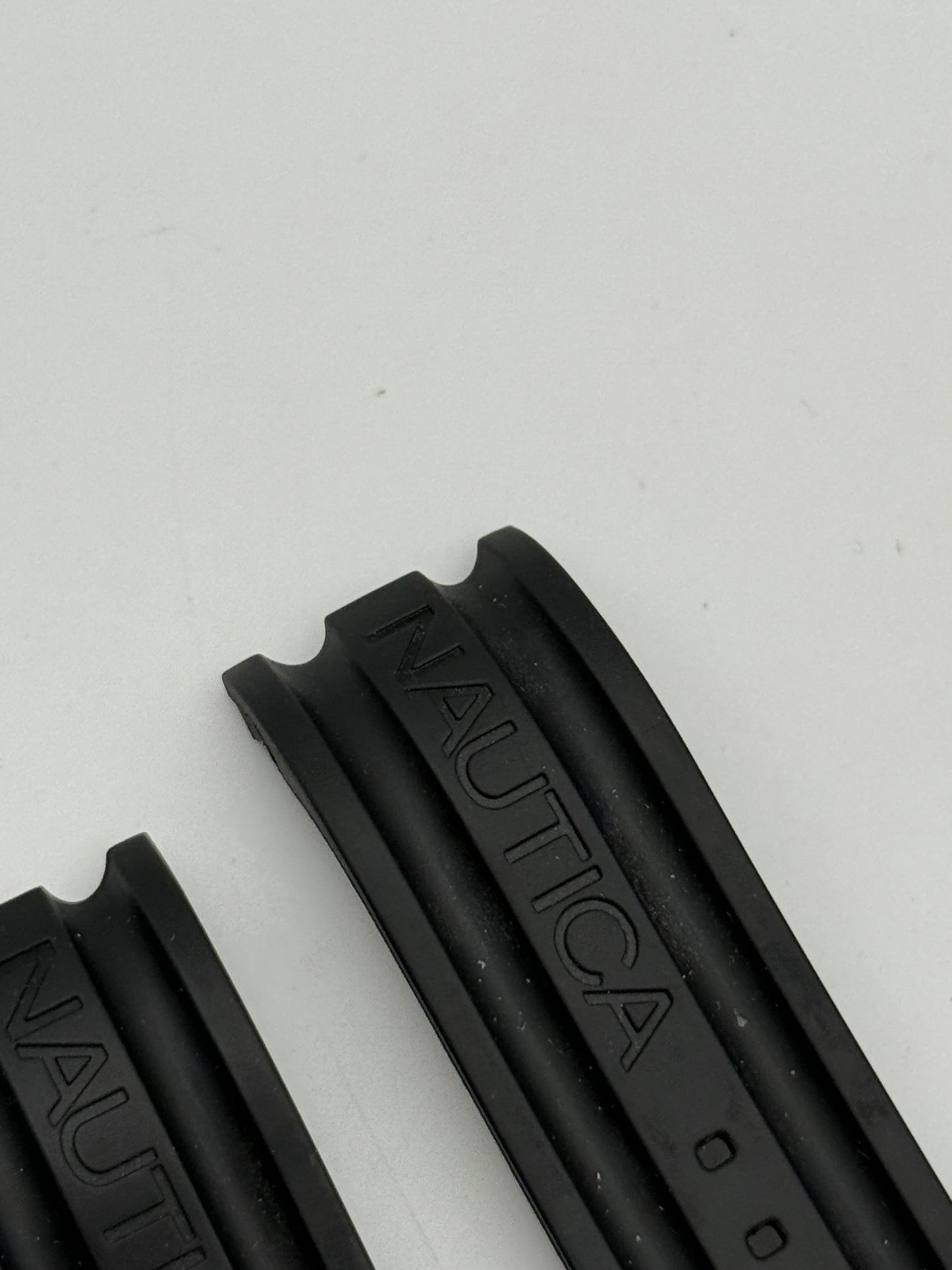 nautica 20041 gomma 22mm rubber cinturino strap  new nuovo