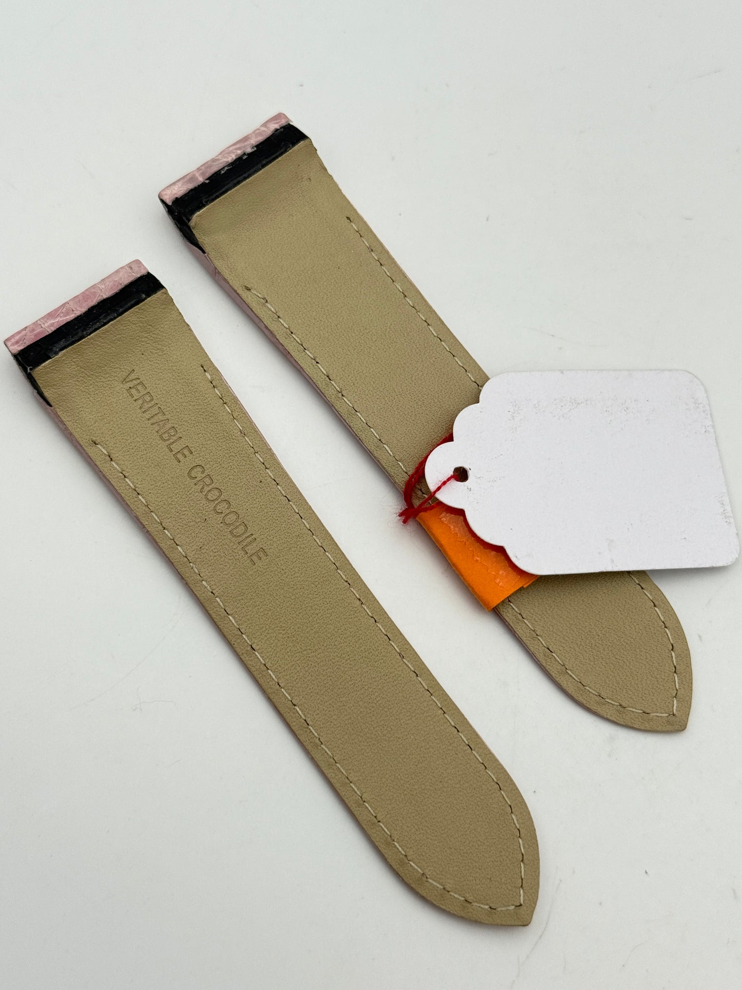 cartier santos 24-21mm cinturino strap pelle leather new nuovo