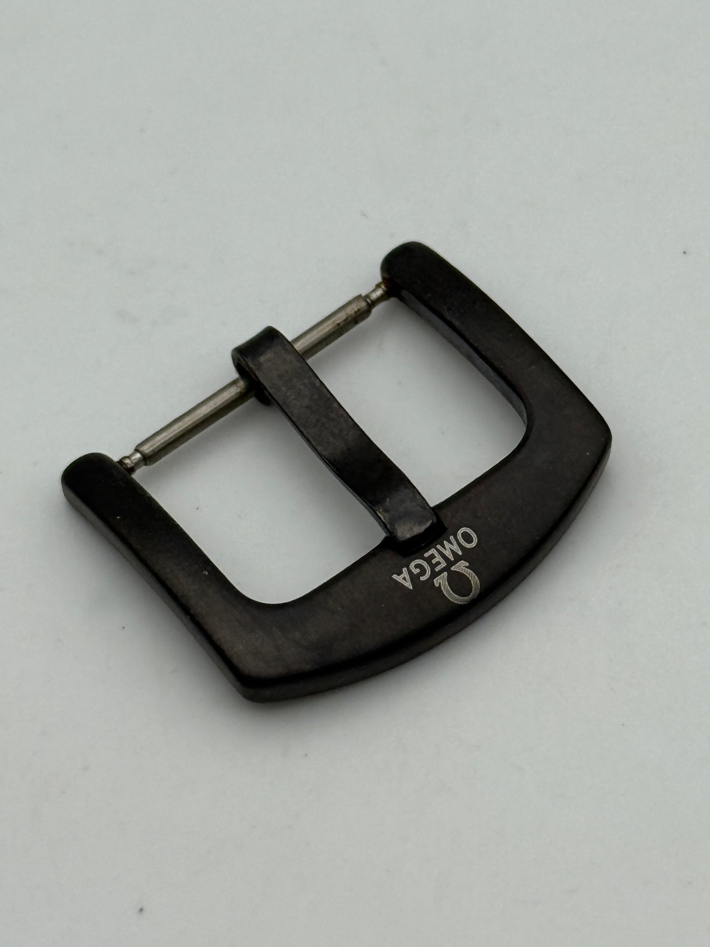 omega black pvd 20mm fibbia buckle