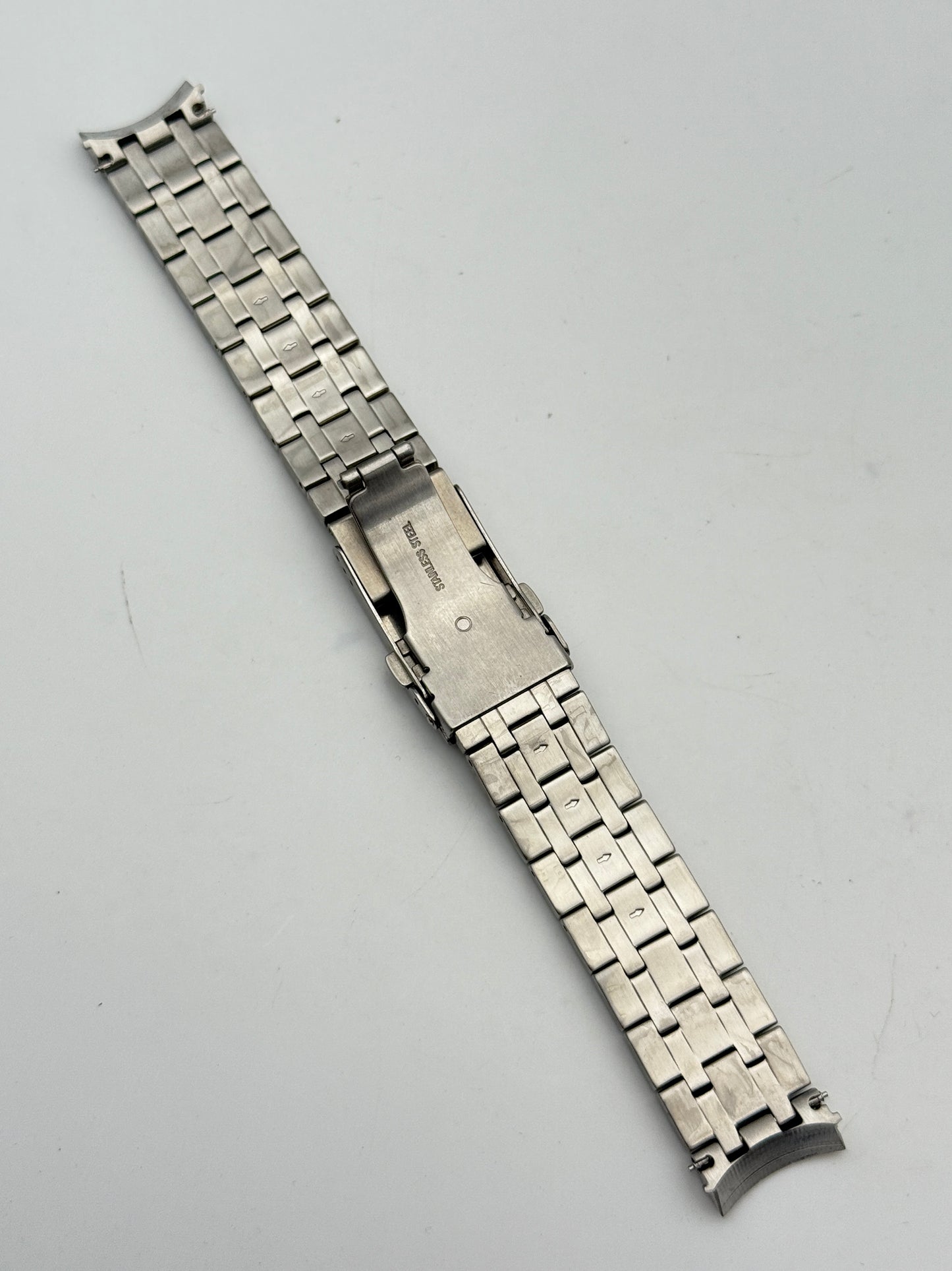 swiss military watch nos 20mm cinturino strap bracciale bracelet steel nos