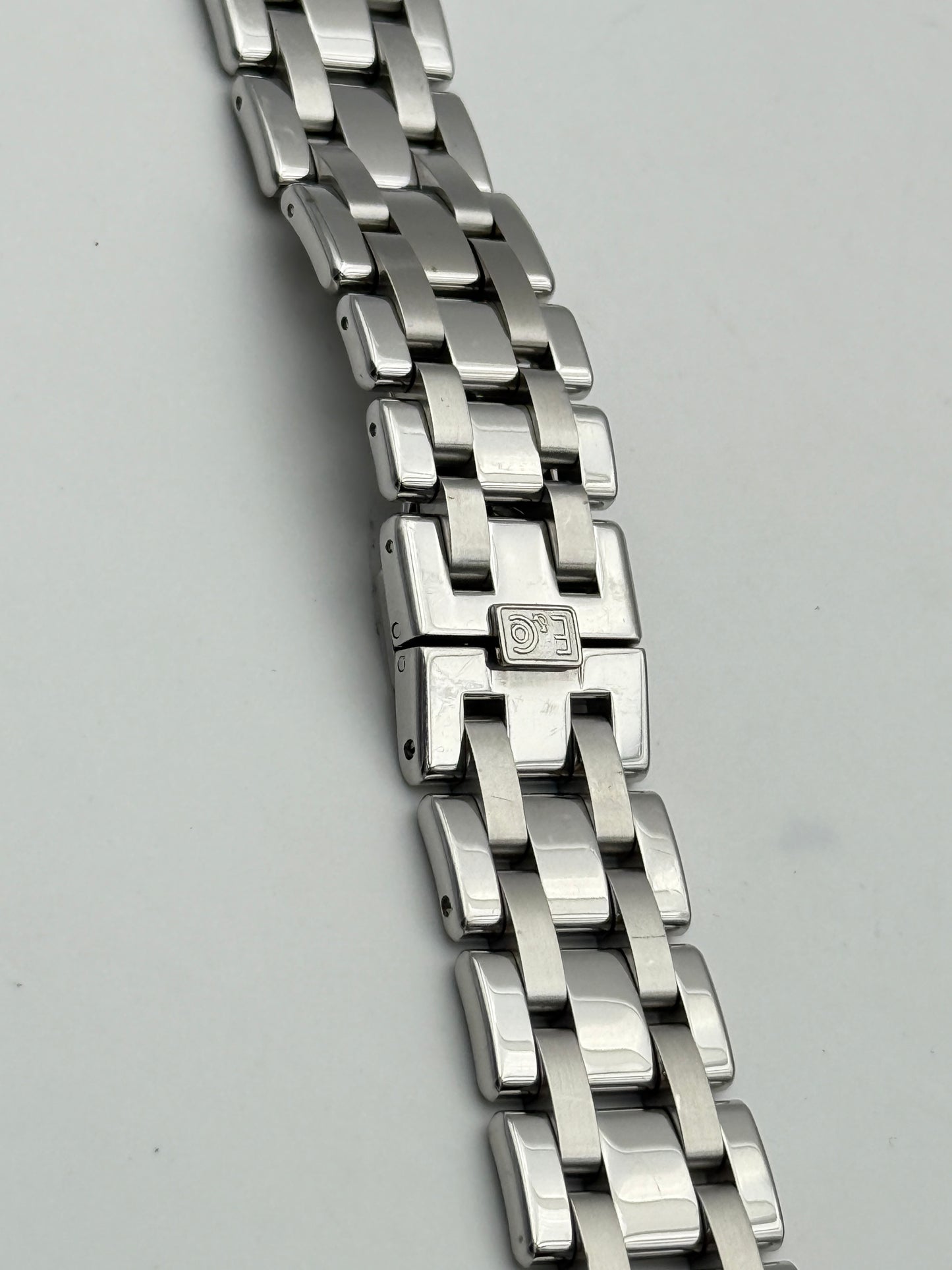 eberhard aquadate 21mm 41015 bracciale bracelet cinturino strap steel