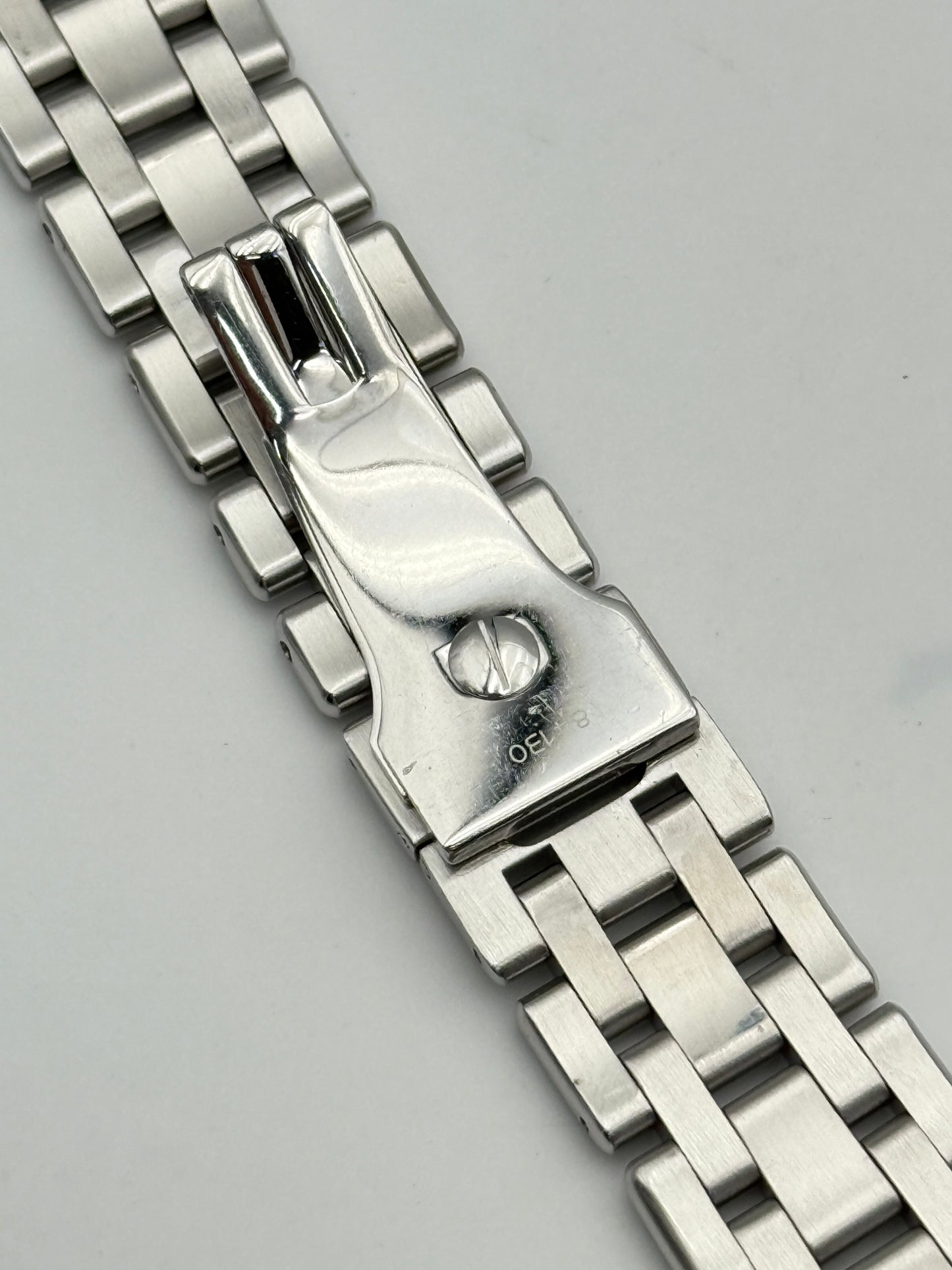eberhard aquadate 21mm 41015 bracciale bracelet cinturino strap steel