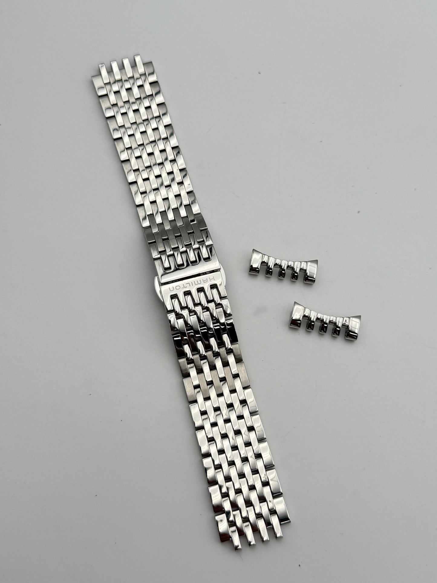 hamilton 22mm bracciale bracelet milano mesh steel cinturino strap