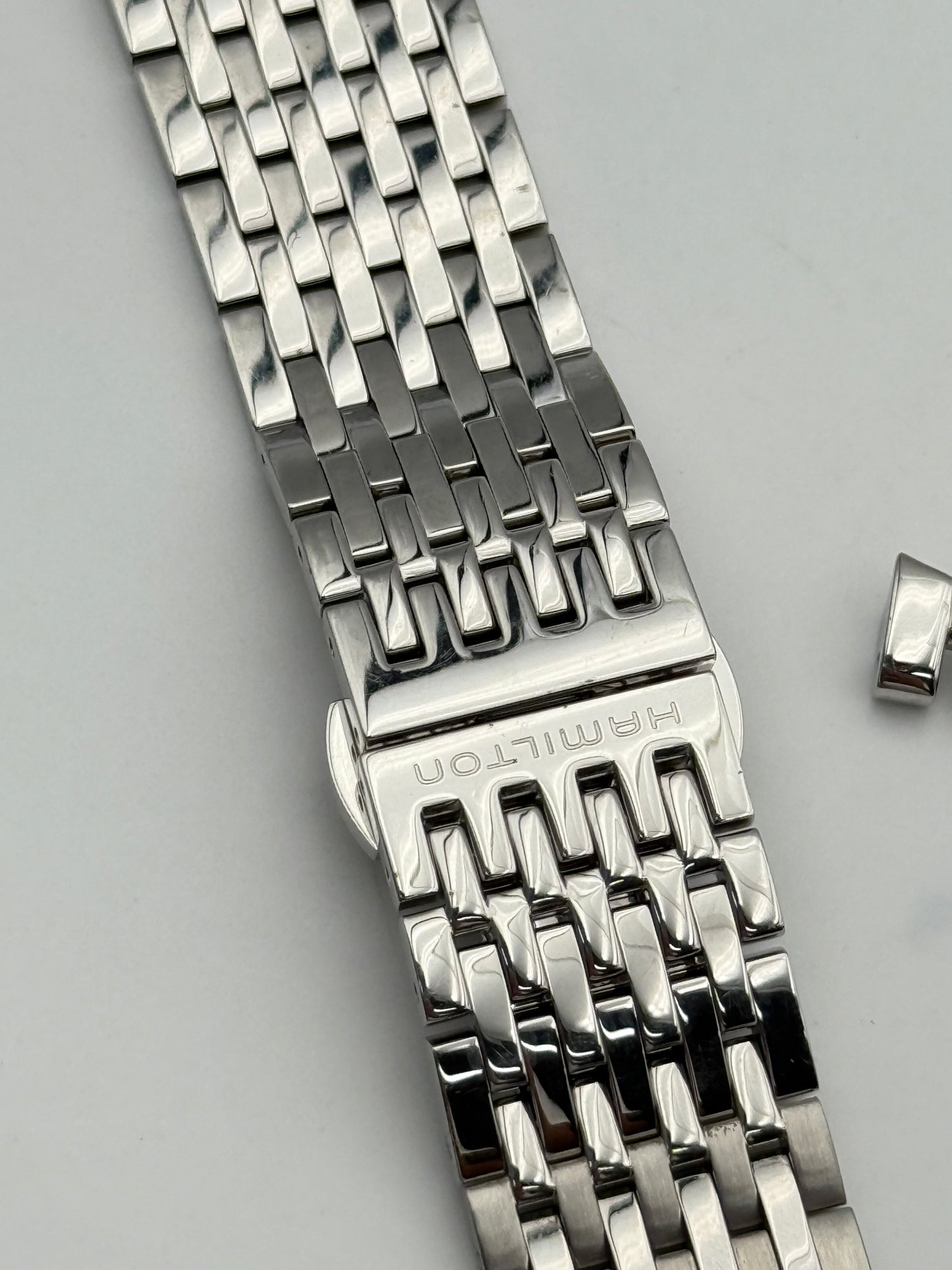 hamilton 22mm bracciale bracelet milano mesh steel cinturino strap