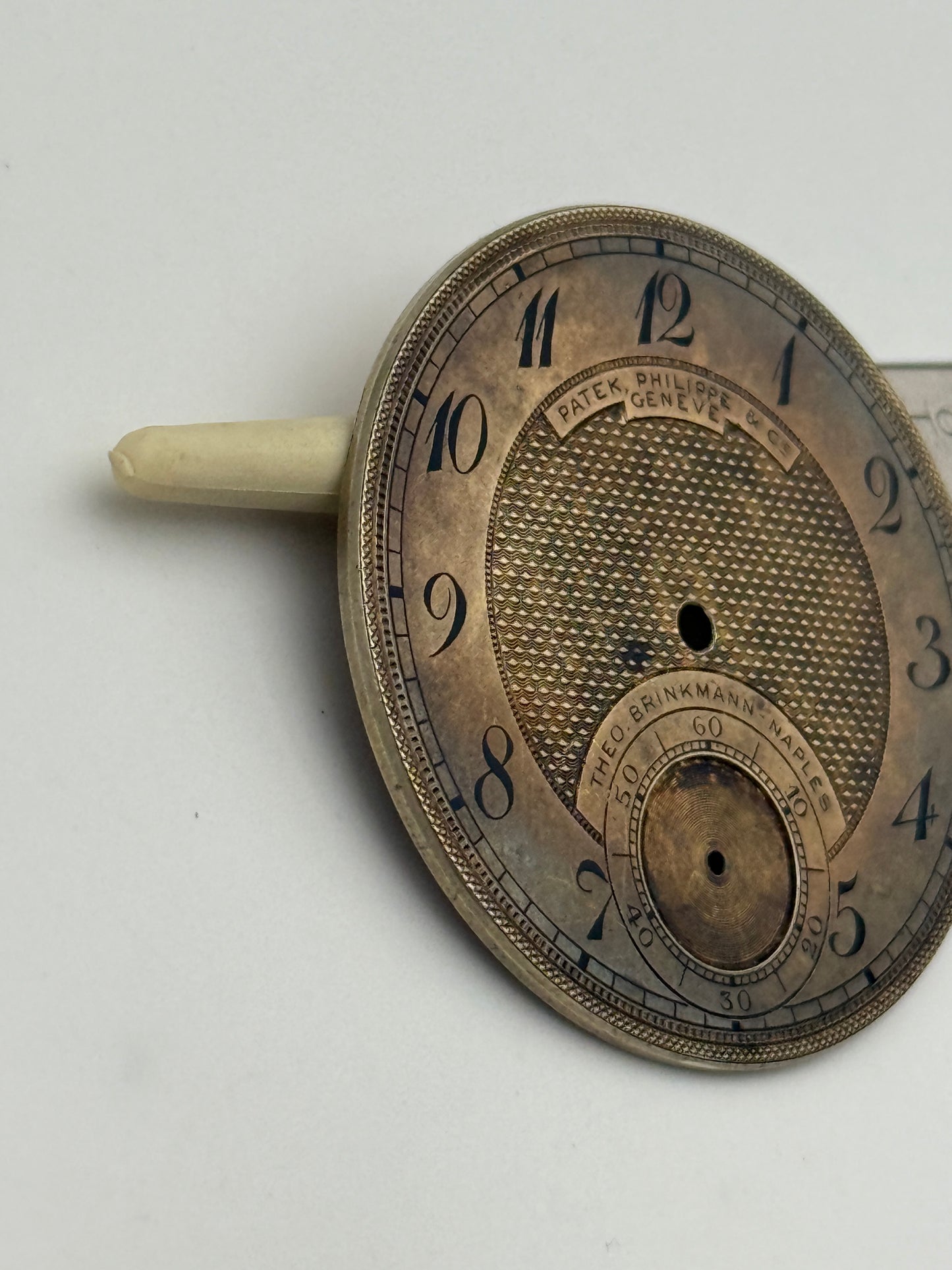 patek philippe co. cie geneve theo breinkmann-naples pocket watch dial quadrante