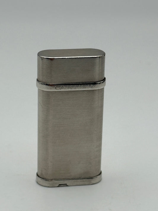 cartier lighter accendino steel