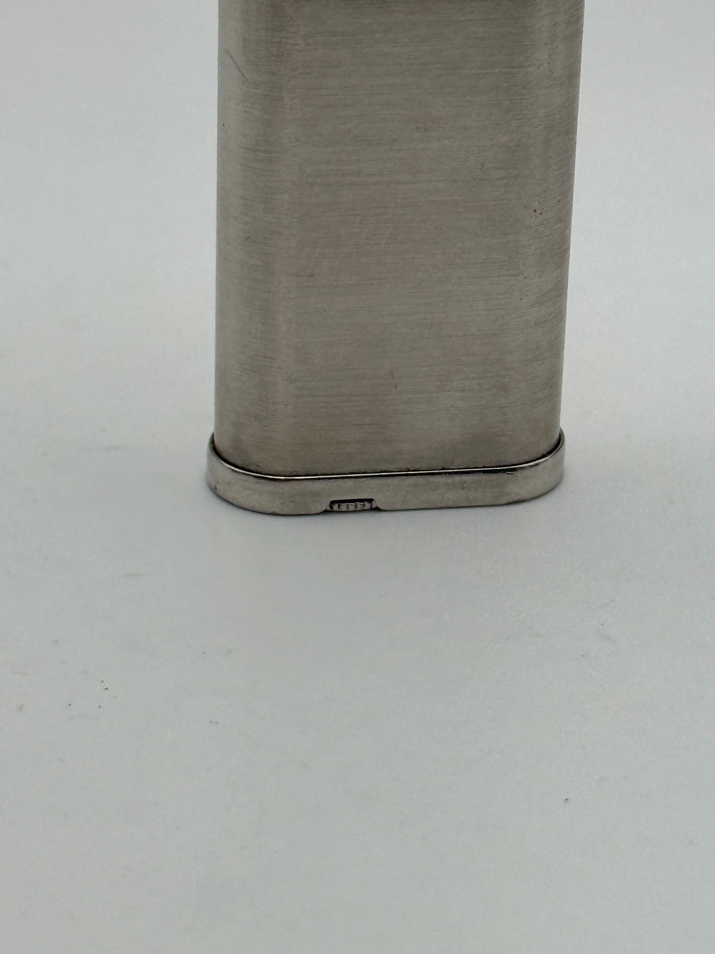 cartier lighter accendino steel