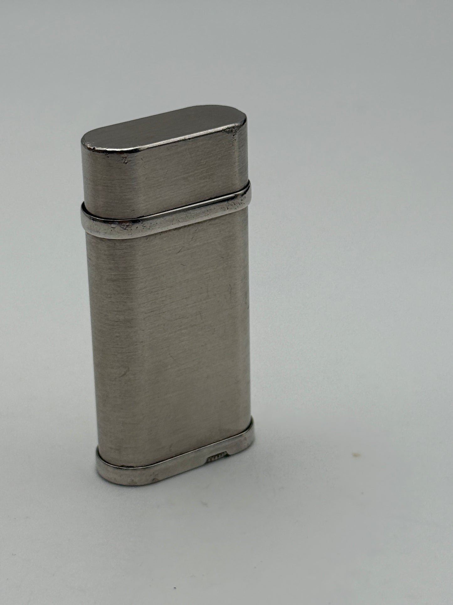 cartier lighter accendino steel