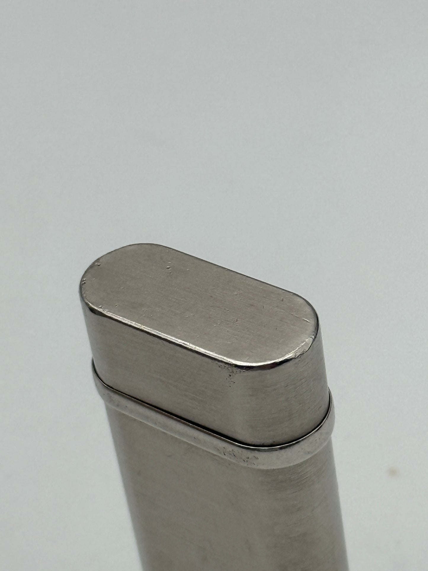 cartier lighter accendino steel