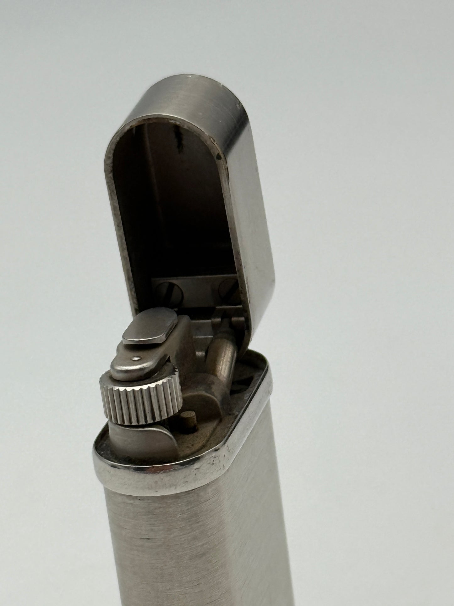 cartier lighter accendino steel