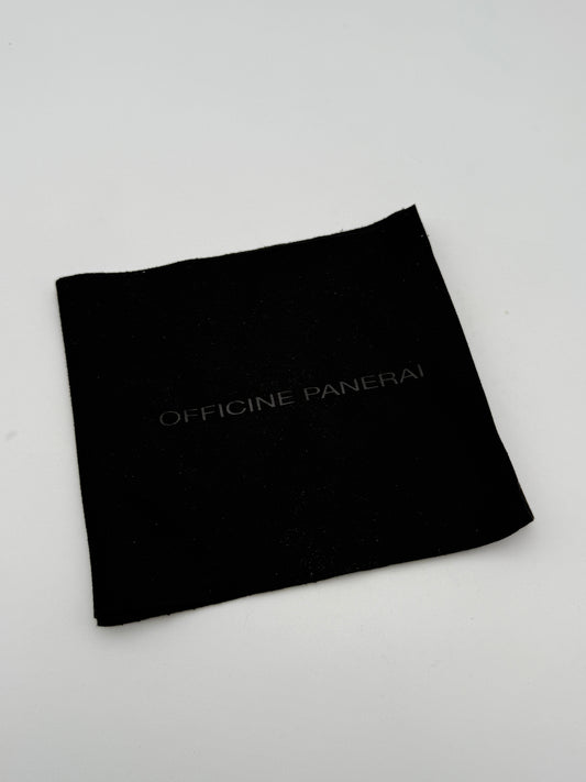 officine panerai pezza da pulizia pouch swiss made gadget