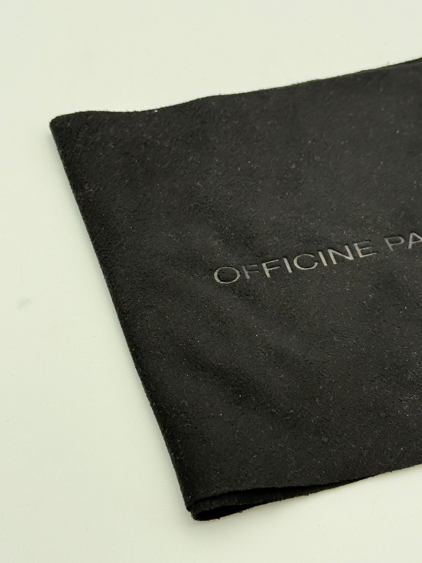 officine panerai pezza da pulizia pouch swiss made gadget