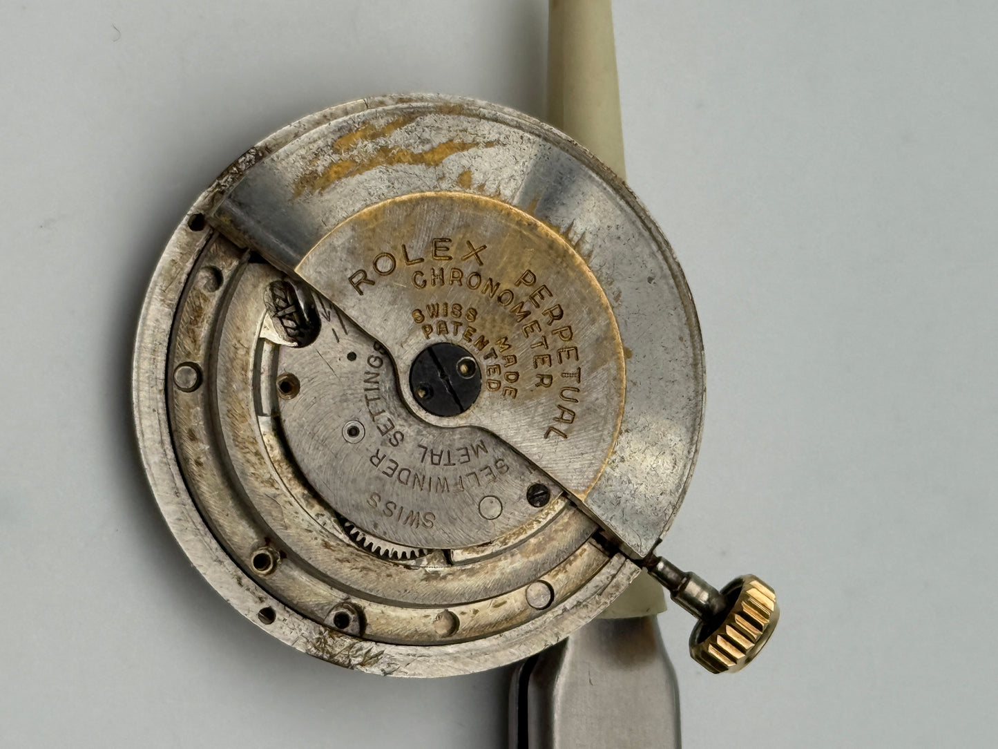 rolex automatic movement movimento bombay 29mm old vintage