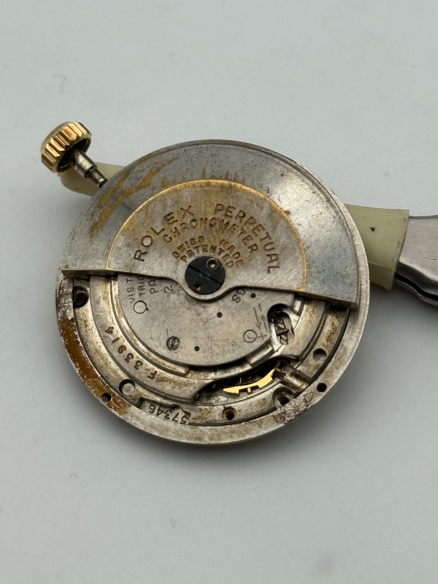 rolex automatic movement movimento bombay 29mm old vintage