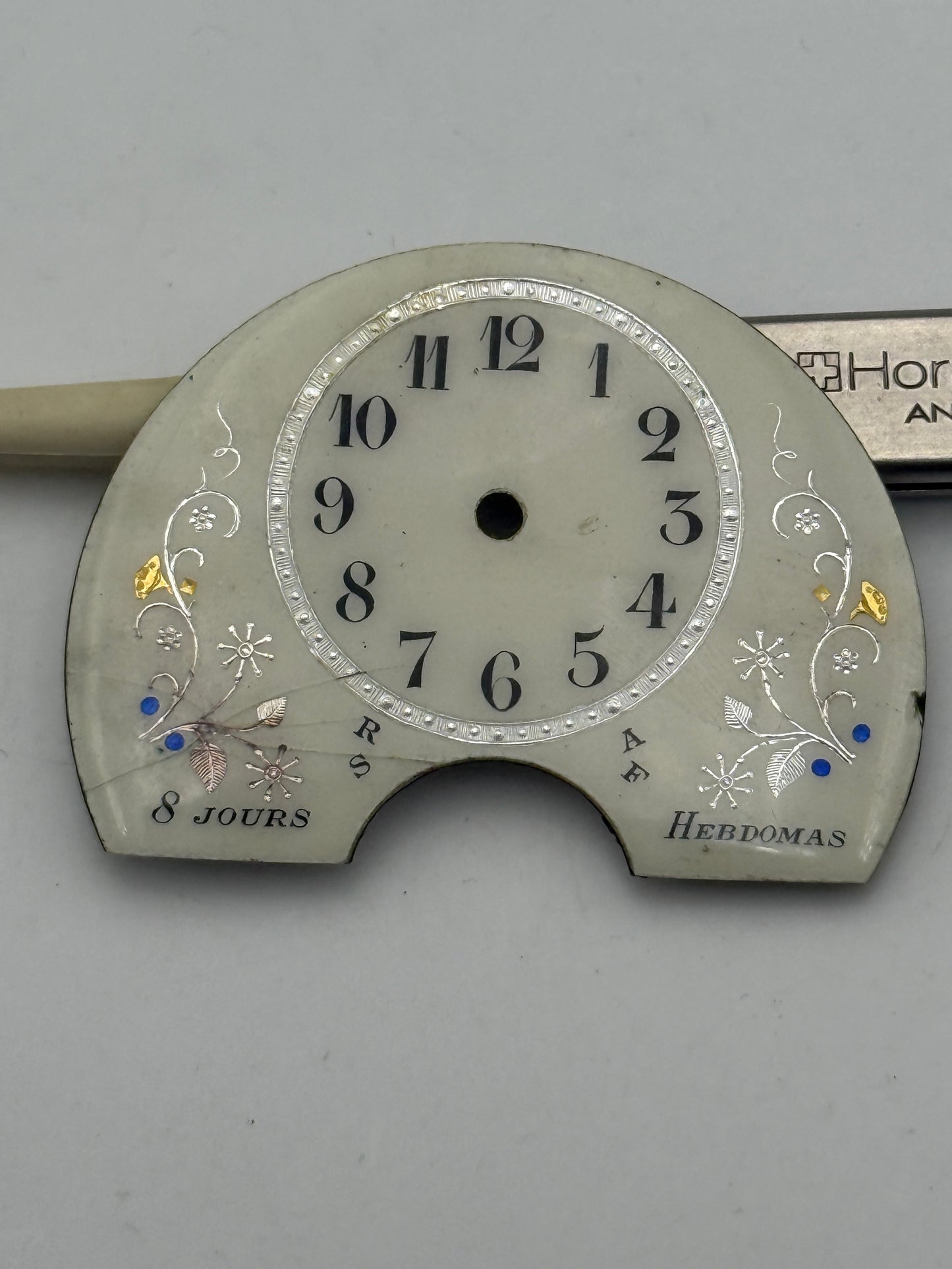 hebdomas 8 jours 42.5mm dial quadrante porcelain  ì