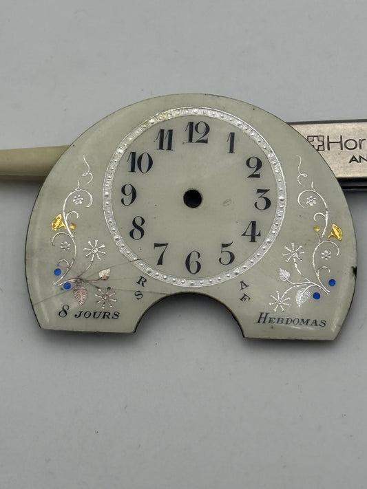 hebdomas 8 jours 42.5mm dial quadrante porcelain  ì
