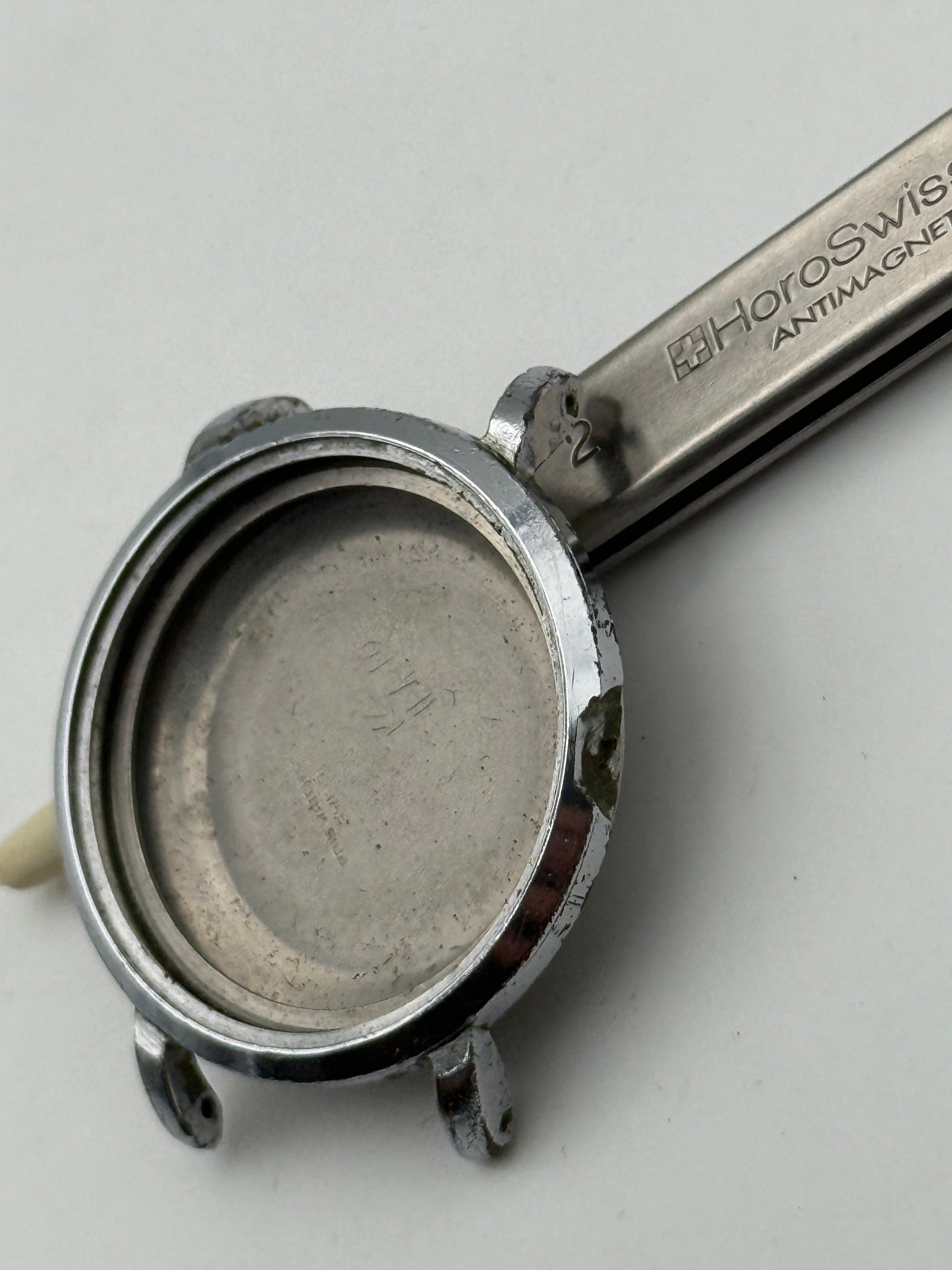 oris watch co swiss 33-25.5mm cassa case