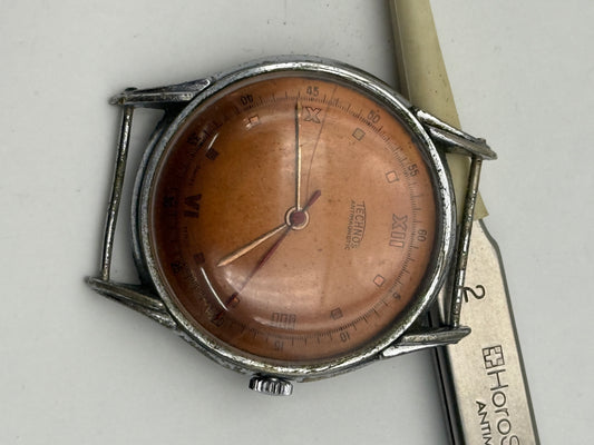 techons vintage 34mm watch swiss made
