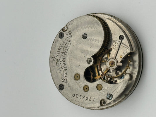 new york standard watch co usa 45.7mm pocket watch movement movimento