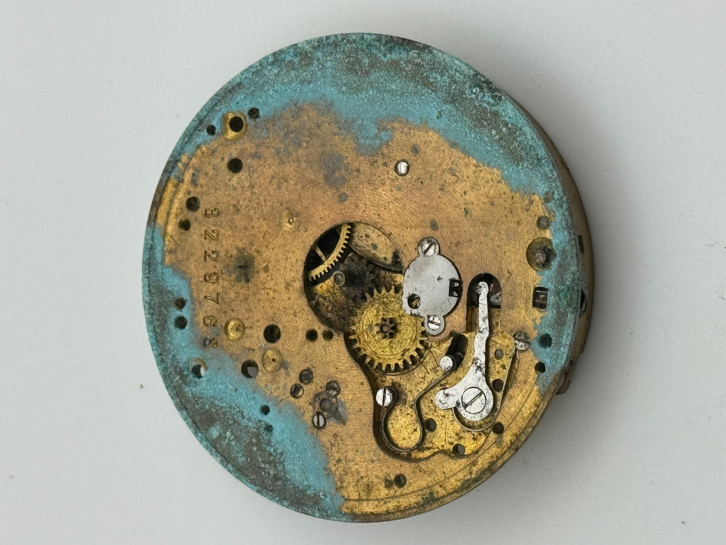 hampden watch co.canton o. pocket watch movement movimento 41.5mm
