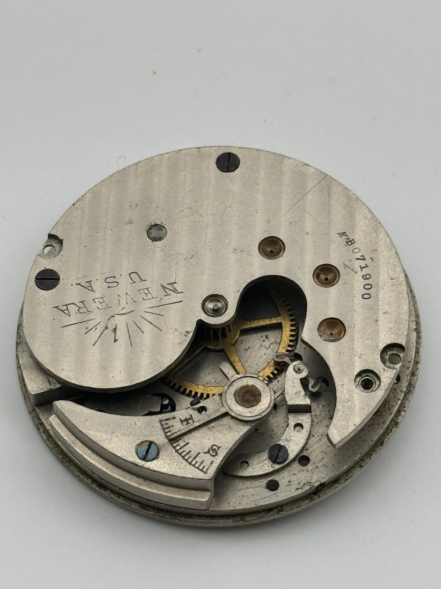 newera usa pocket watch movement movimento 45.2mm