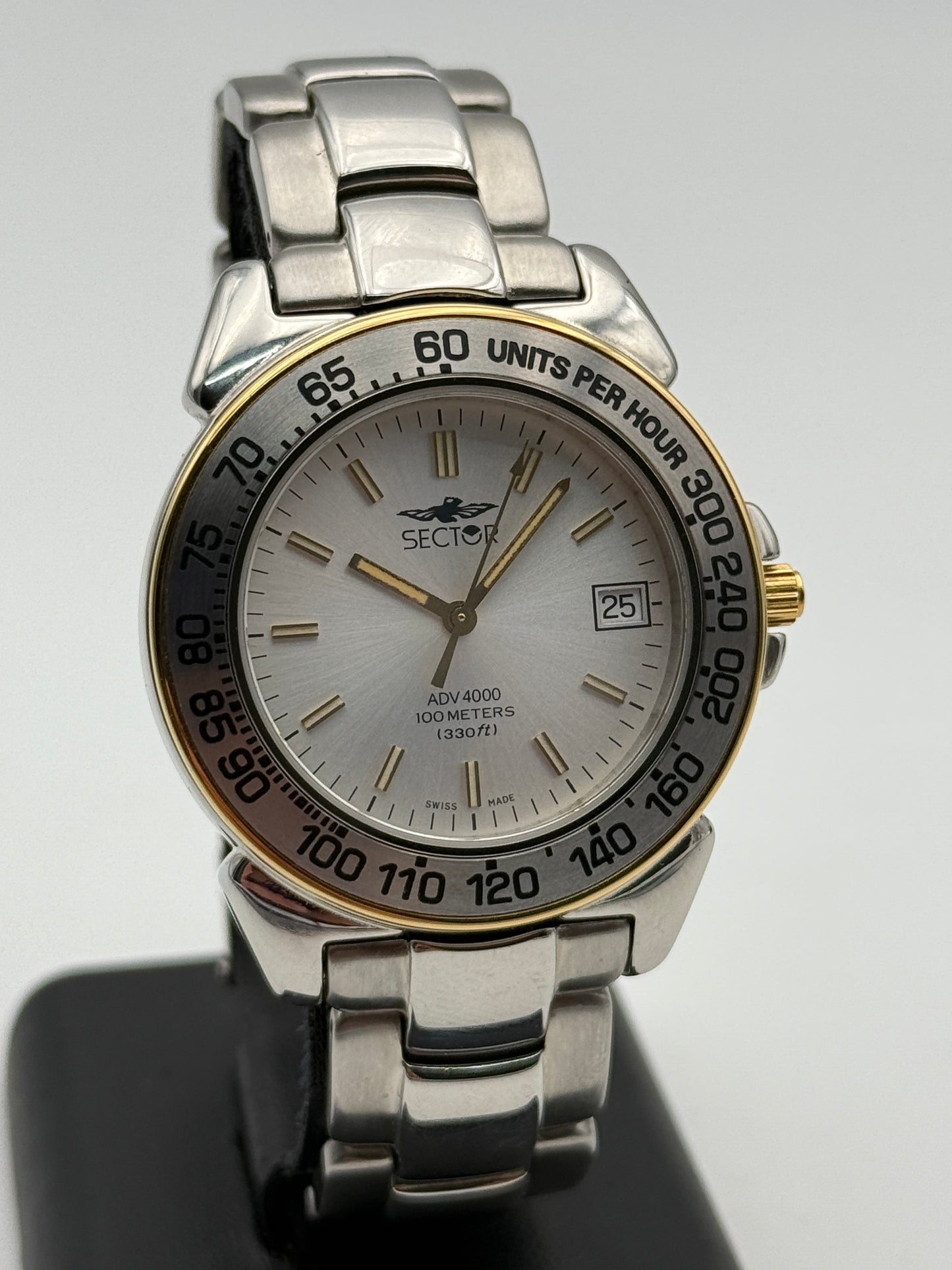 sector adv 4000 100 meters swiss made 38mm 1851300017