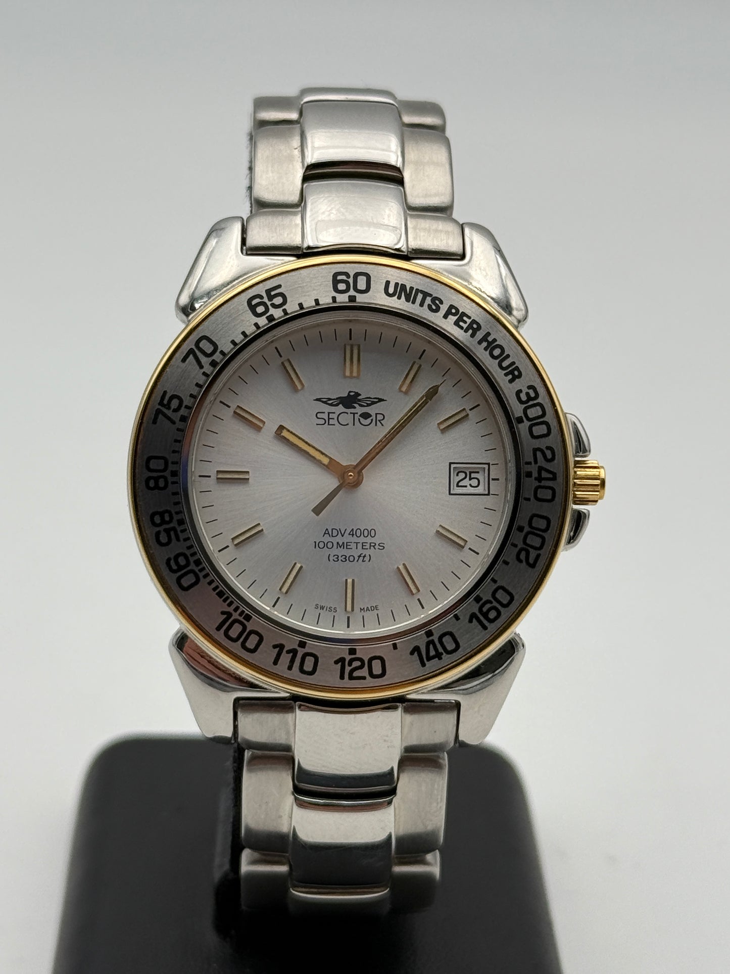 sector adv 4000 100 meters swiss made 38mm 1851300017