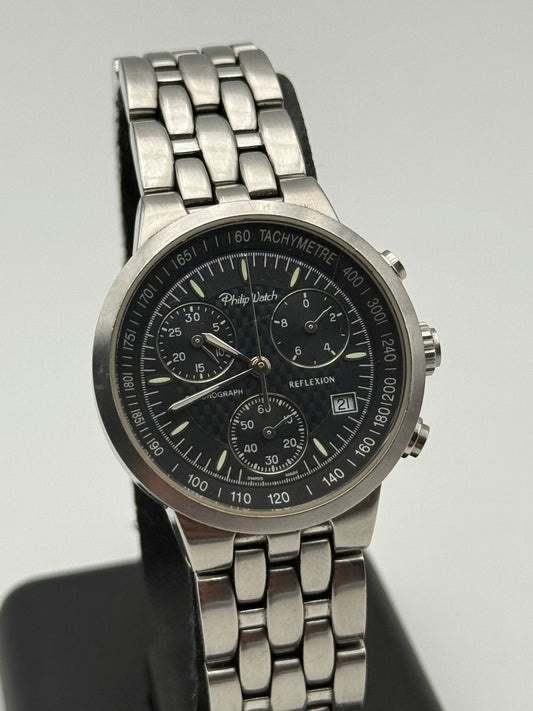 philip watch reflexion chronograph 827395454533