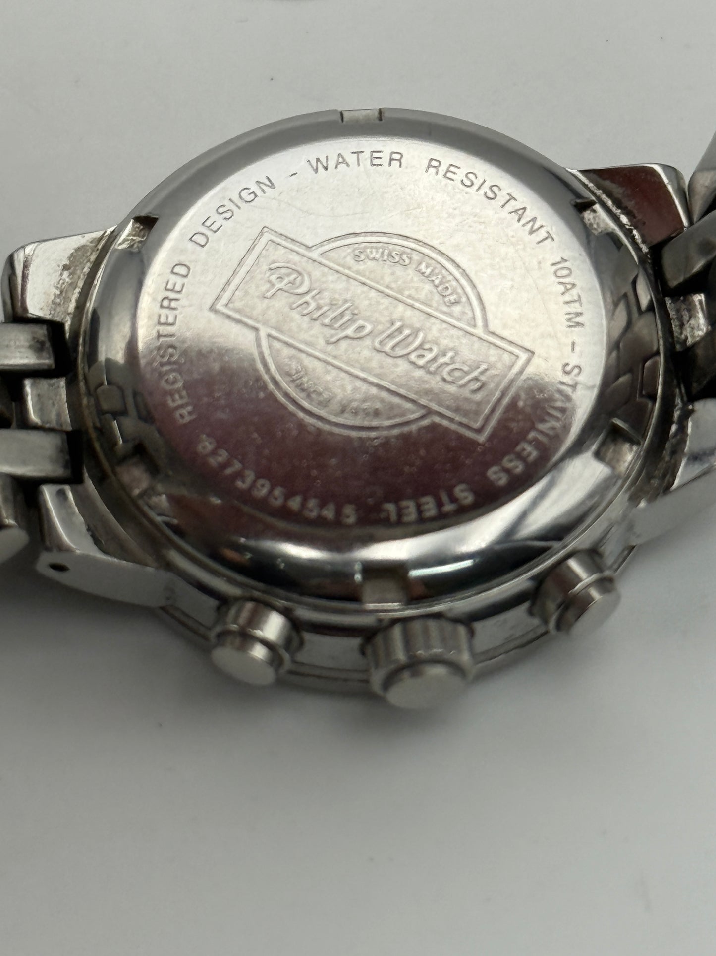 philip watch reflexion chronograph 827395454533
