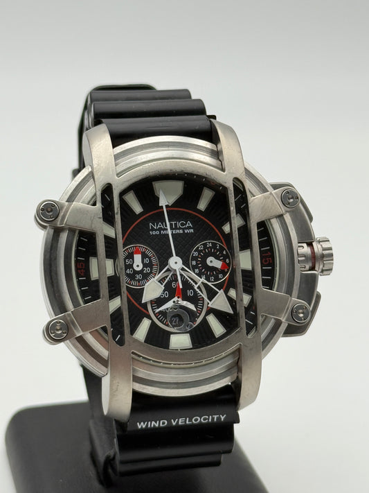 nautica palombaro diver 100 meters wr a38002 52mm