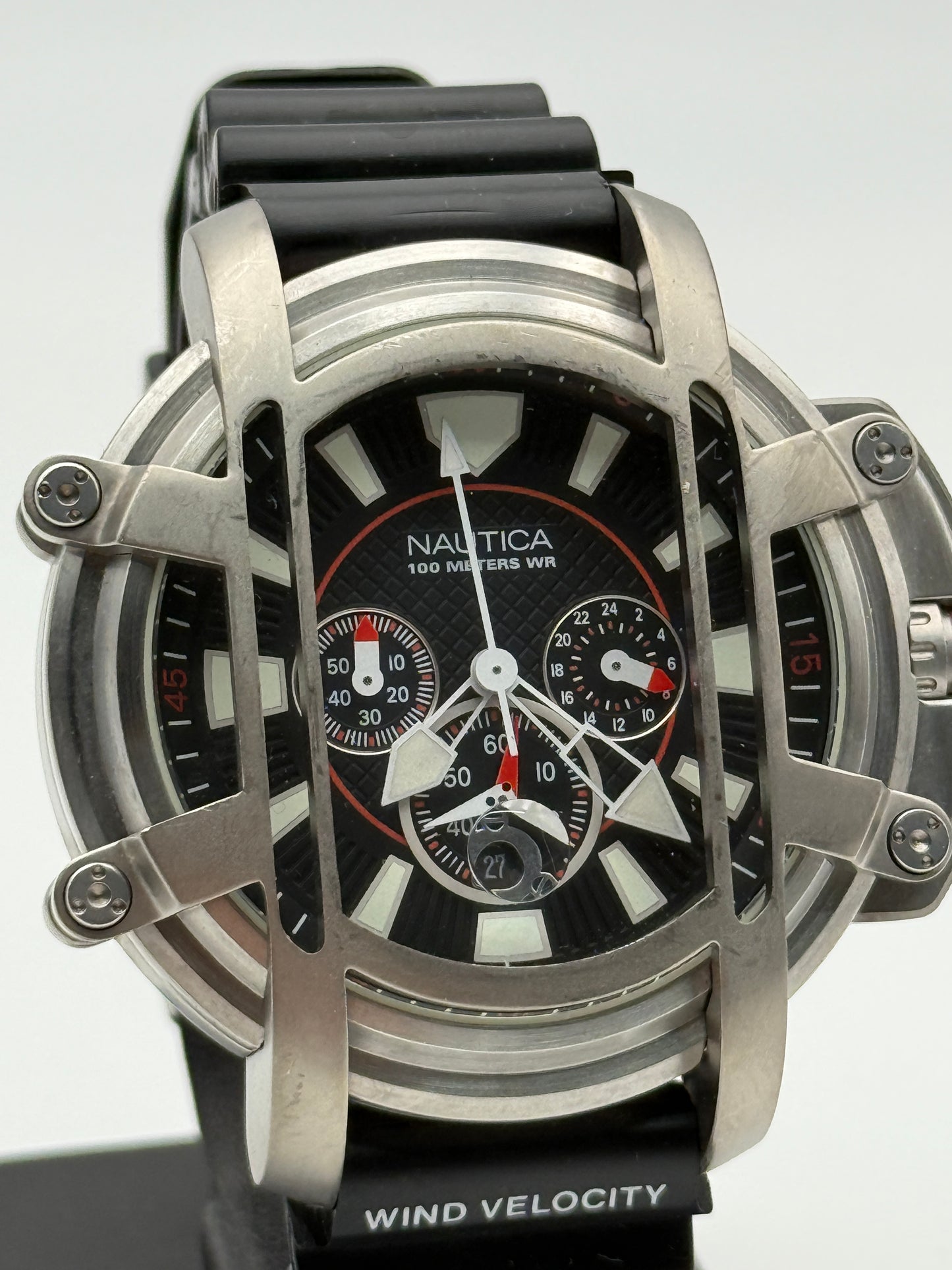nautica palombaro diver 100 meters wr a38002 52mm