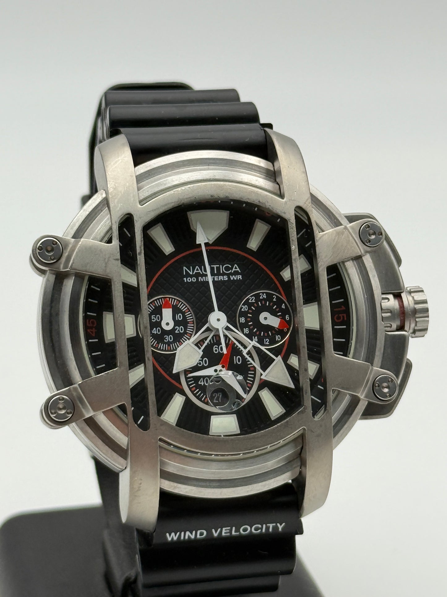 nautica palombaro diver 100 meters wr a38002 52mm