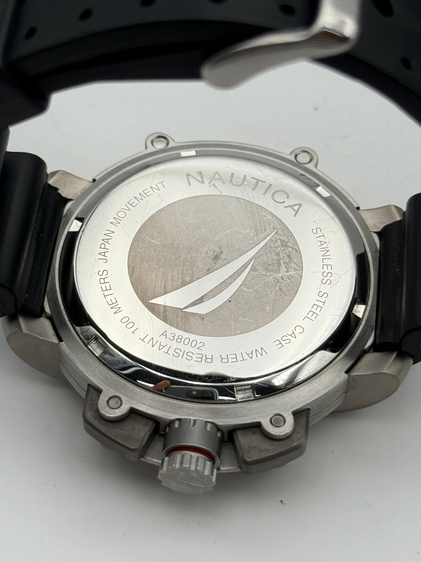 nautica palombaro diver 100 meters wr a38002 52mm