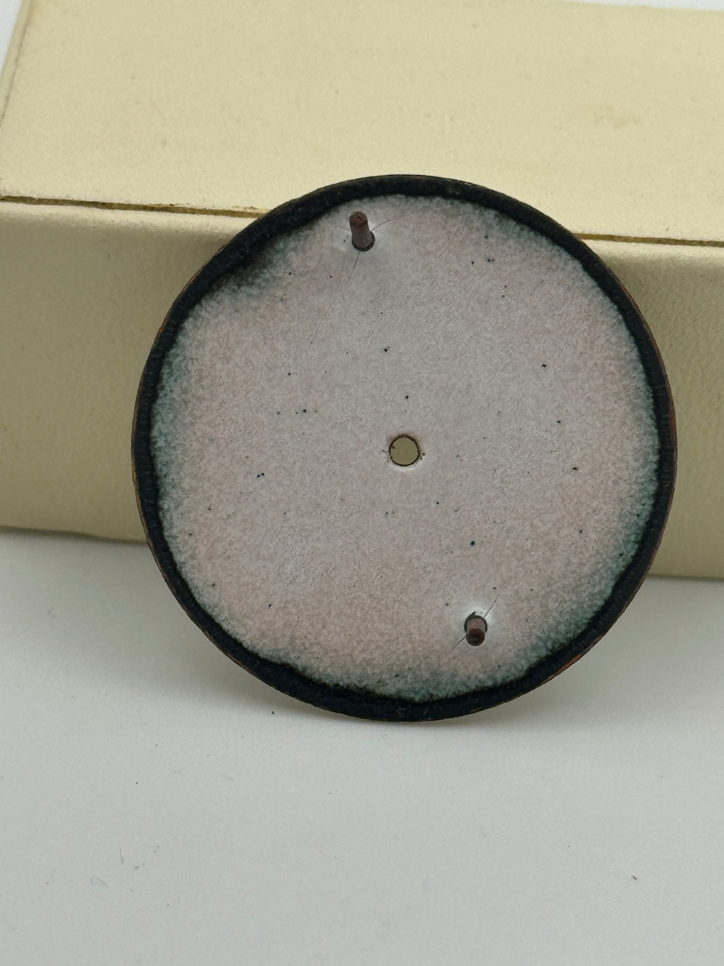 Anonimo pocket watch dial quadrante porcellana cylinder 32.6mm