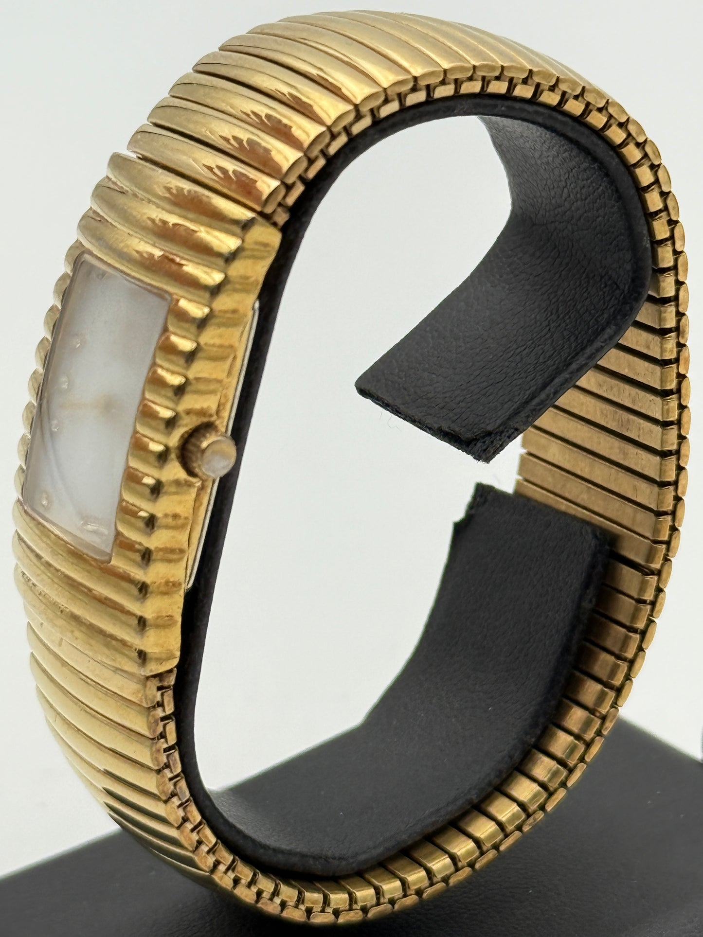 wintex milano watch gold plated elastic 20mm