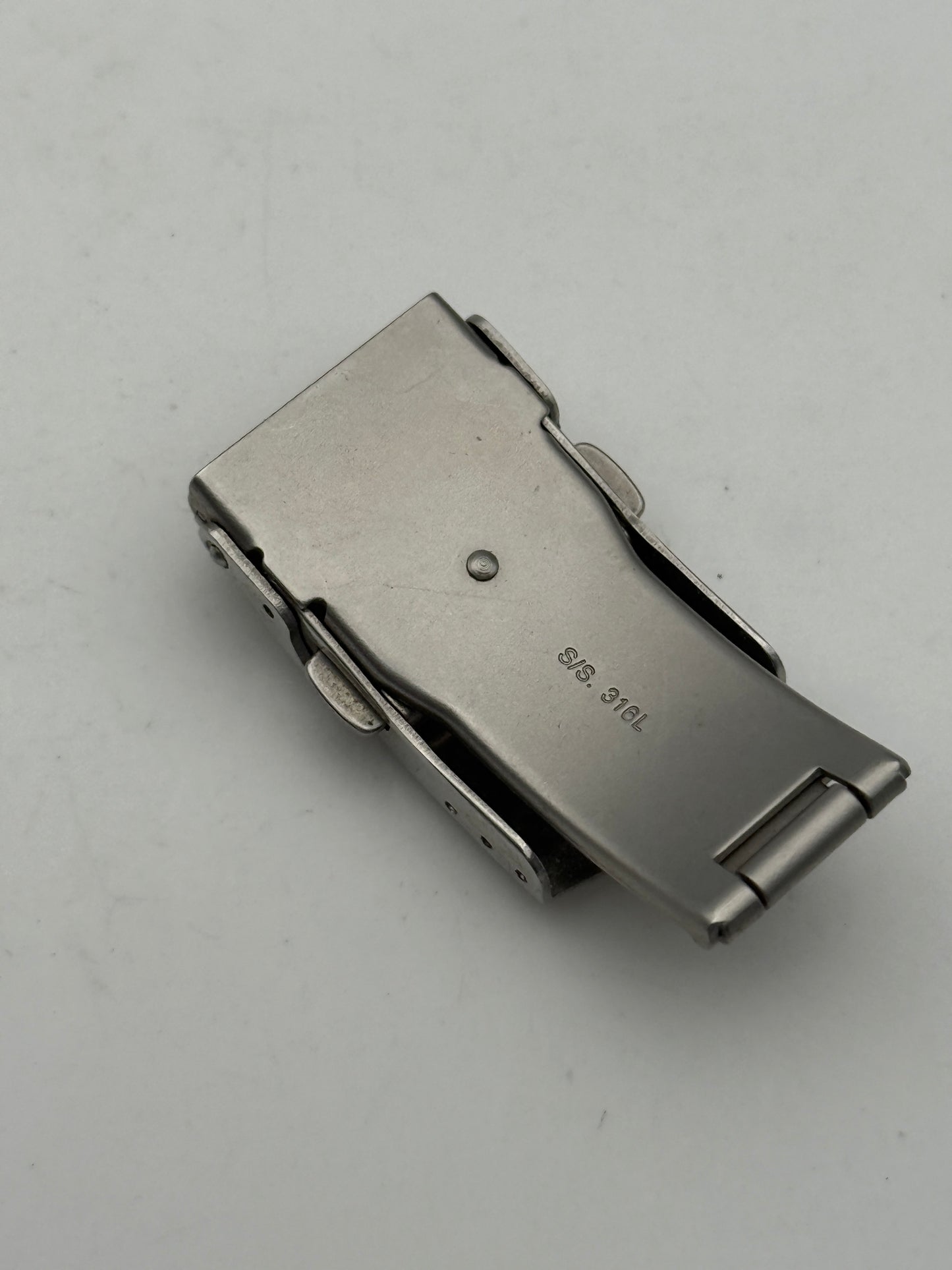 lancaster deployante fibbia buckle steel  18mm
